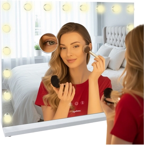 Hollywoodské LED světlo pro bezchybný make‑up