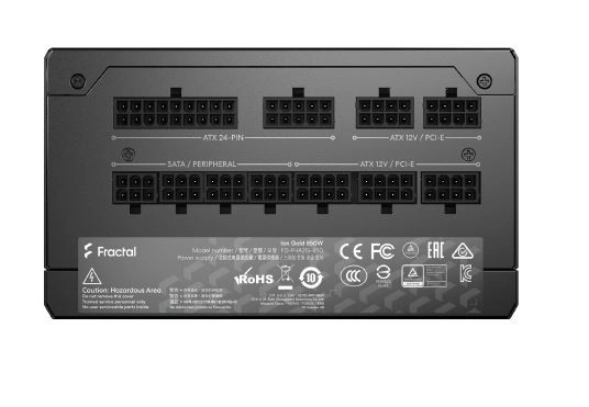 Fractal Ion Gold 850W plně modulární napájecí zdroj