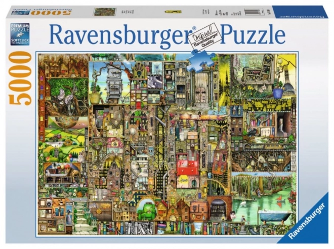 Ravensburger Puzzle Bizardní město 5000 ks