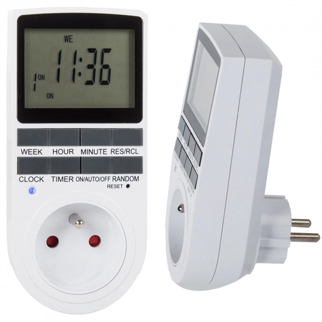 Digitální časový spínač s LCD displejem
