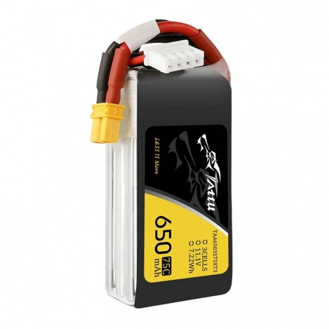 Tattu LiPo baterie 650mAh 11,1V 3S 75C