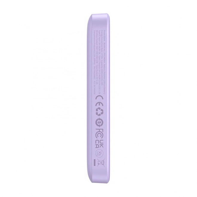 Mini powerbanka Baseus 6000 mAh 20W fialová