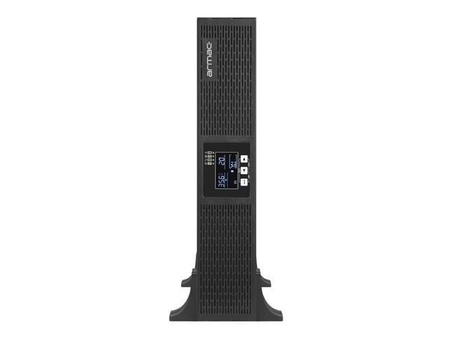 ARMAC záložní zdroj UPS on-line 1000 VA do racku, 4× IEC C13, USB‑B, LCD, kovové šasi