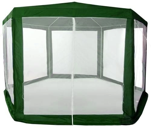 Zahradní pavilon sítě proti hmyzu 2x2x2 m zelený