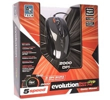 Myš EVO XGame Opto X710 Extra Fire