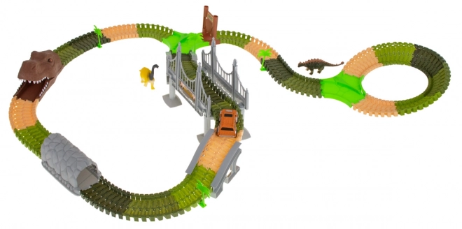 Dinosaří autodráha se 228 díly