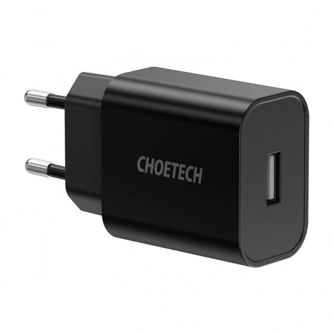 Síťová nabíječka USB-A Černá