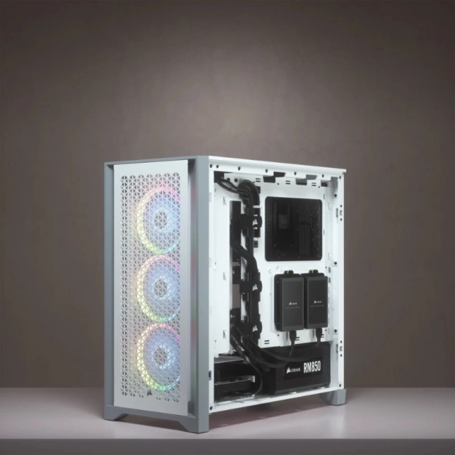 4000D Airflow TG skříň bílá Mid Tower ATX