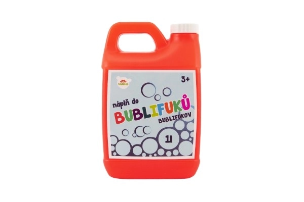 Náhradní náplň do bublifuku 1 litr v kanystru