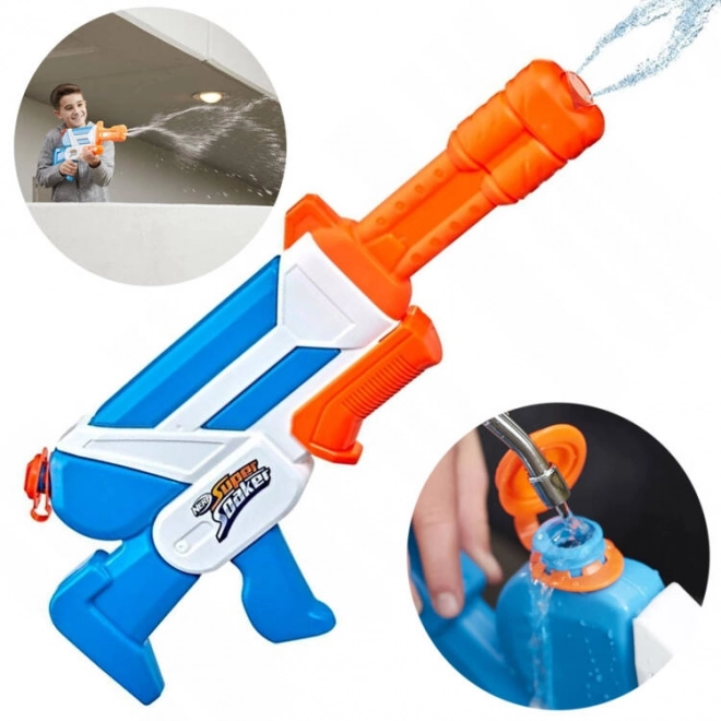 Velká vodní pistole Nerf Soa Twister Super se otáčející hlavní