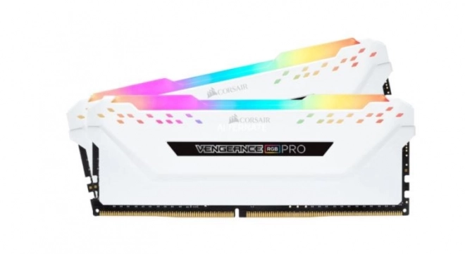 Paměť Corsair Vengeance RGB 16GB 3200MHz CL16 bílá