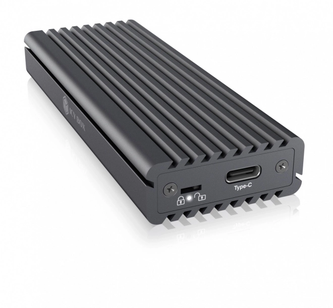 Externí hliníkové pouzdro pro M.2 NVMe a SATA SSD s USB‑C 10 Gb/s – ICY BOX