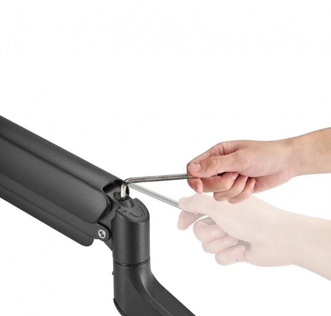 Plně pohyblivý držák na stůl pro zakřivené ultrawide obrazovky Neomounts