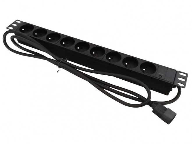 Napájecí lišta 19" 9xCEE 7/5 zástrčka C20