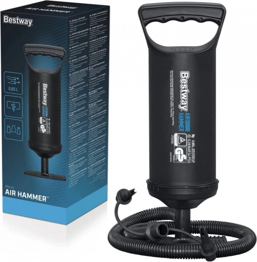 Bestway ruční pístová pumpa s 3 nástavci