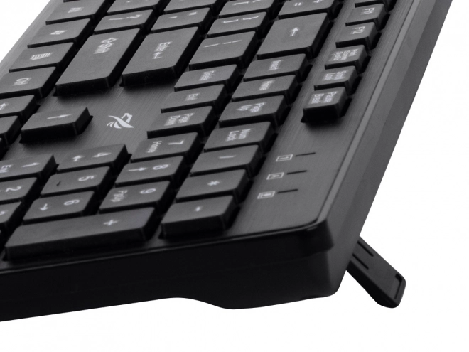 Bezdrátová sada klávesnice a myši Silent Numeric USB – Černá