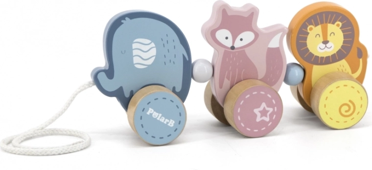 Roztomilý vláček zvířátek