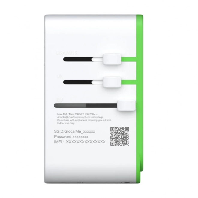 Adaptér Roamplug z hotspotem 4G/LTE Wi-Fi GlocalMe