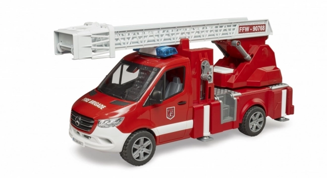 Hasičský vůz Mercedes-Benz Sprinter se žebříkem pro děti