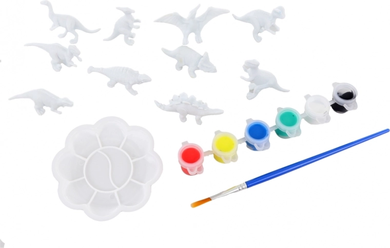 Různé tvary dinosaurů pro více zábavy