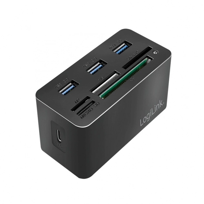 Dokovací stanice USB3.2 s 8 porty mini černá