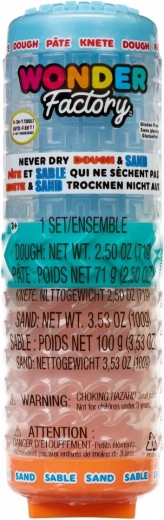 Těsto a písek, které nikdy nevyschnou