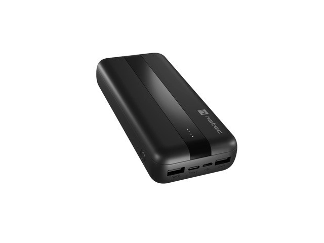 Powerbanka Trevi 20000mAh 2x USB-A + USB-C černá