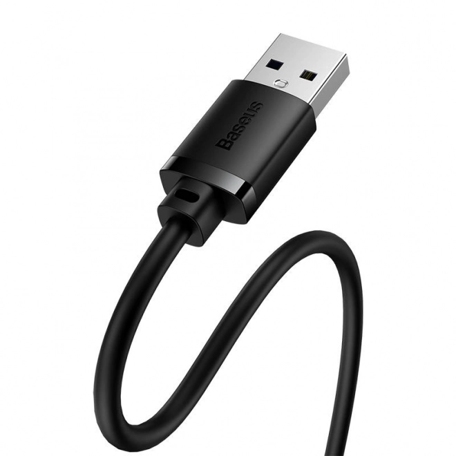 Prodlužovací kabel USB 3.0 Baseus samec-samice, řada AirJoy, 5 m (černý)