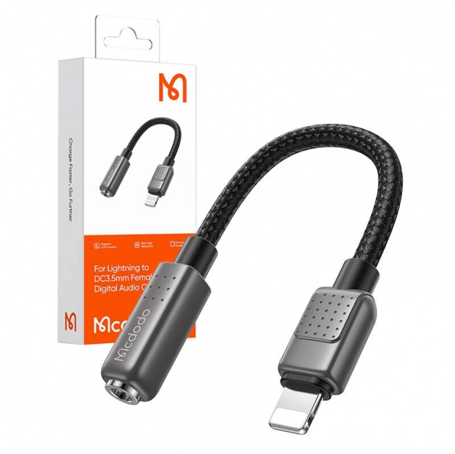 Audio adaptér Mcdodo CA-5010 Lightning na mini jack 3,5 mm 0,11 m