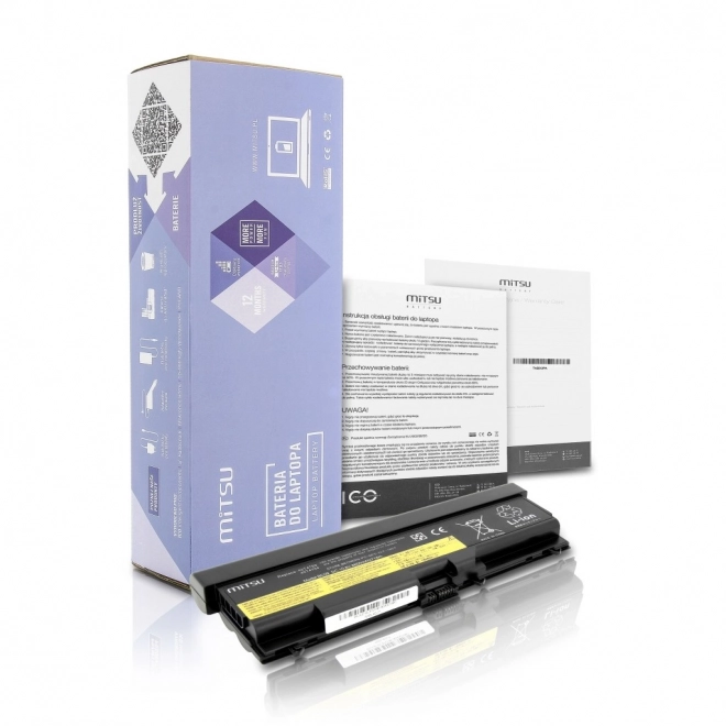 Baterie pro Lenovo E40, E50, SL410, SL510 6600 mAh (71 Wh) 10,8 - 11,1 V