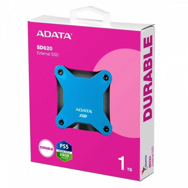 Externí SSD disk ADATA SD620 1TB modrý