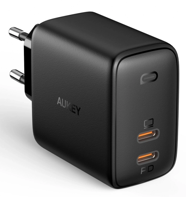 PA-B4S Síťová nabíječka Omnia GaN 2xUSB C Power Delivery 3.0 65W (45W + 20W) PPS