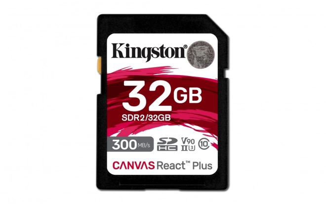 Paměťová karta SD 32GB Canvas React Plus UHS-II