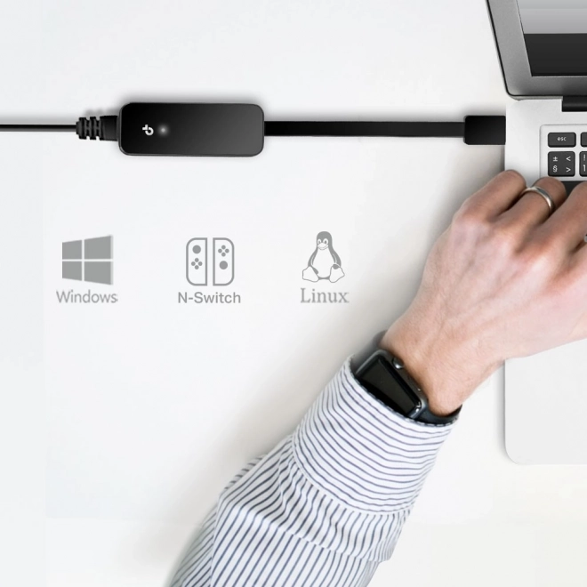 UE306 Síťový adaptér USB 3.0 na gigabitový Ethernet