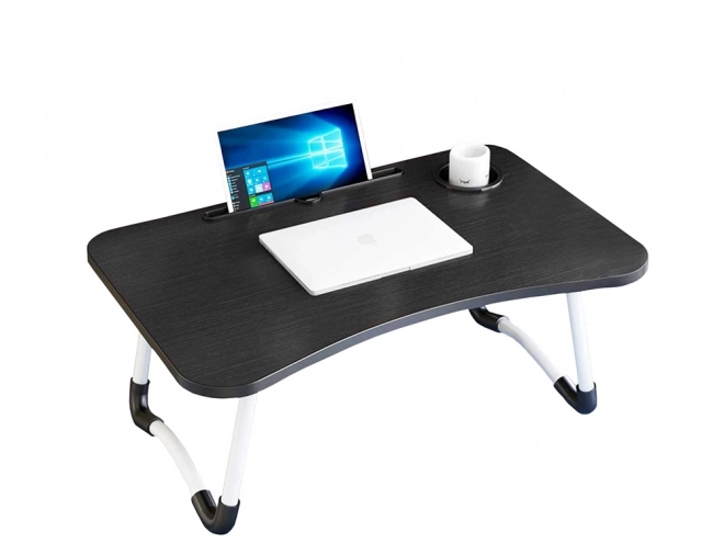 Skládací stolek na notebook na postel