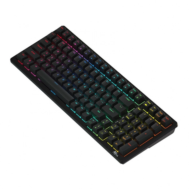 Bezdrátová mechanická klávesnice Royal Kludge RK98 RGB, červené spínače (černá)
