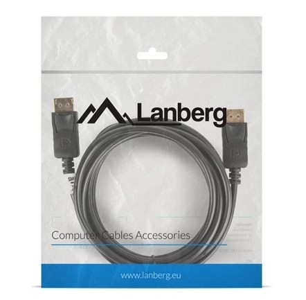 Kabel DisplayPort M/M 4K 3M černý