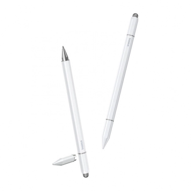 Baseus stylus pro přesné psaní 3v1 bílý