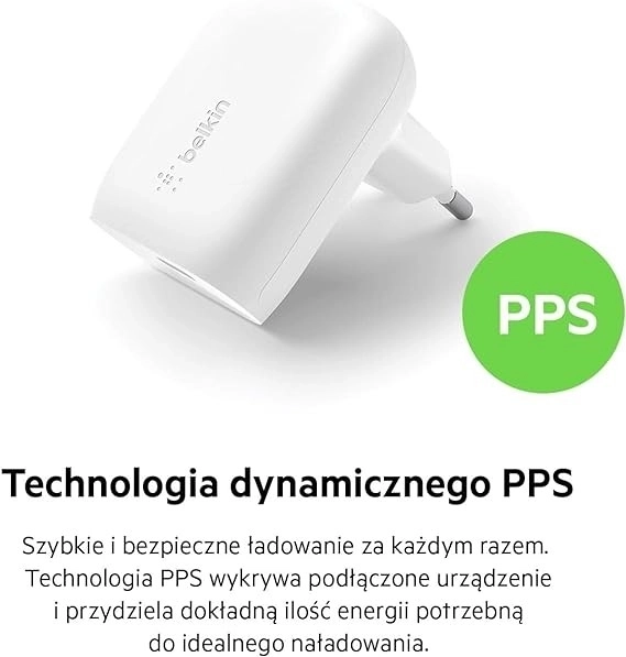BOOST CHARGE 30w USB-C PD PPS síťová nabíječka + kabel USB-C