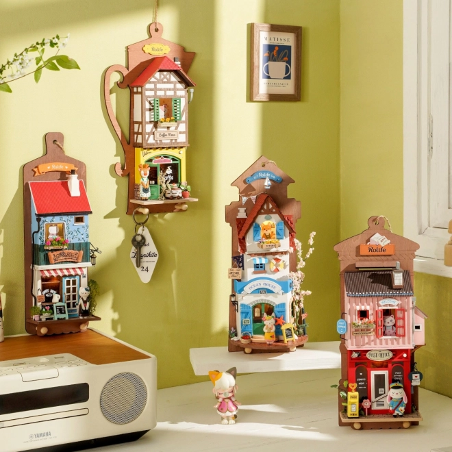 Miniatura domečku k zavěšení - Sofiina pekárna
