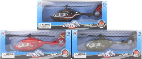 Kovová helikoptéra 20 cm