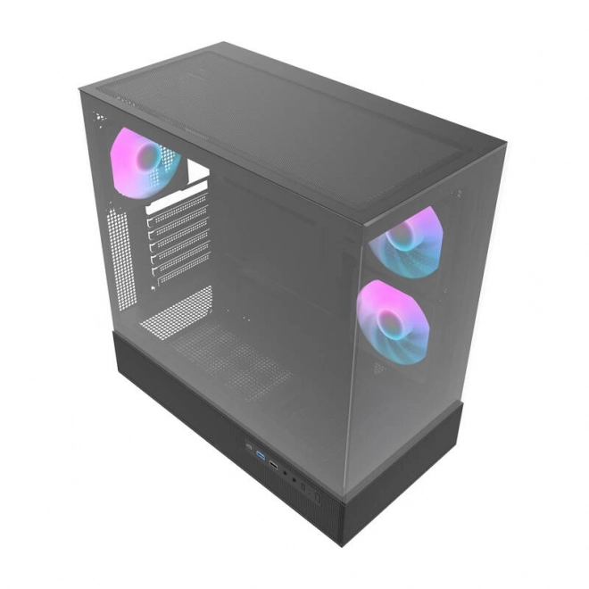 Počítačová skříň Darkflash DPX90 (černá)
