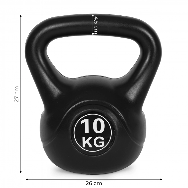 Kettlebell 10 kg ModernHome pro cvičení