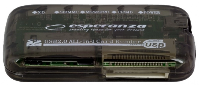 Čtečka karet Esperanza All In One USB EA117