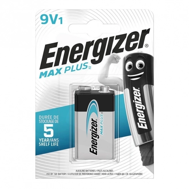 Alkalické baterie Max Plus 9V