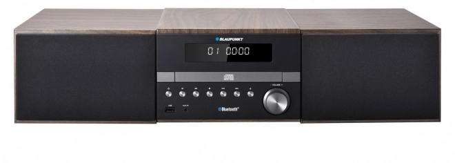 Mikrověž Bluetooth s CD/MP3/USB/AUX, RDS a budík
