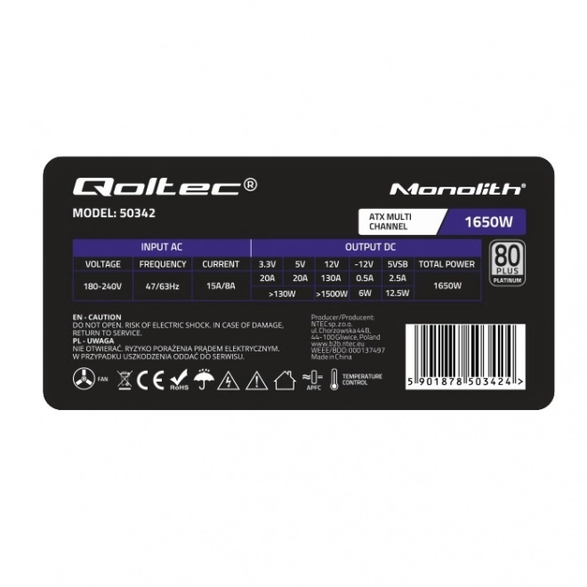 Certifikace 80 Plus Platinum