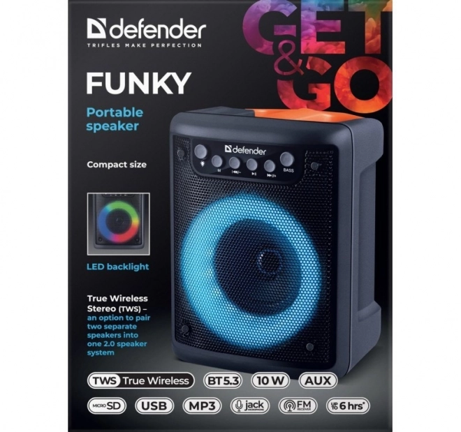 Bluetooth reproduktor FUNKY 10W