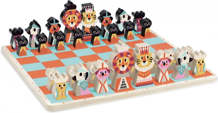 Zábava s barevnými figurkami