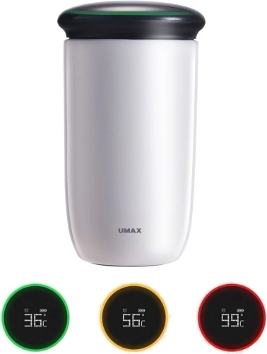 UMAX chytrá láhev Cooling Cup C2 bílá